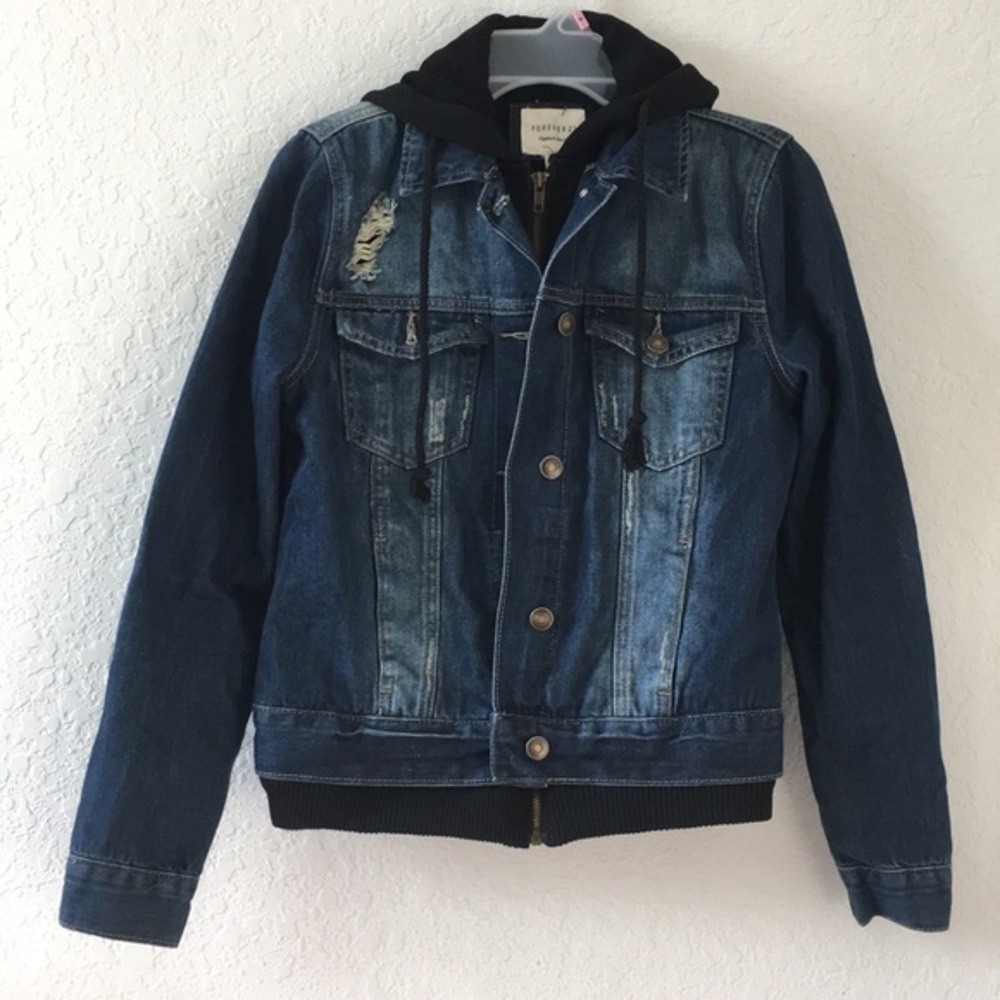 ✅Women FOREVER 21 Jeans Jacket Size S